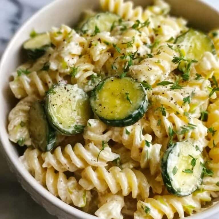 Dill Pickle Pasta Salad for a Tangy Twist Recipe