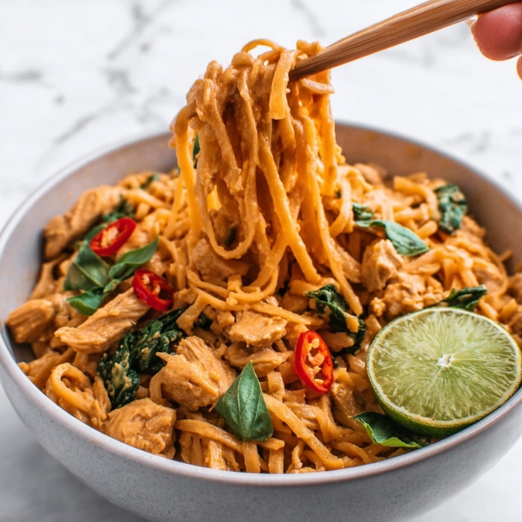 Spicy Peanut Noodles Recipe