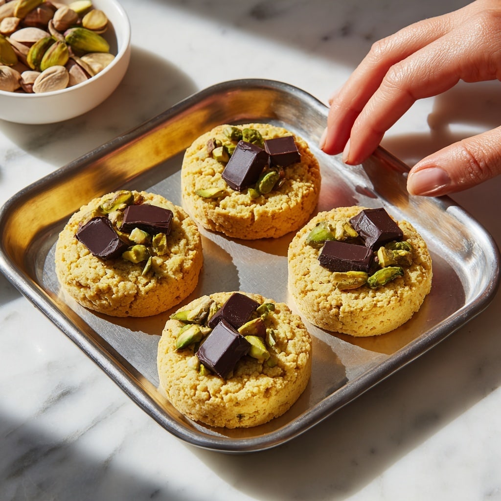 NYC-Style Pistachio Protein Cookie Recipe - Recipe Image