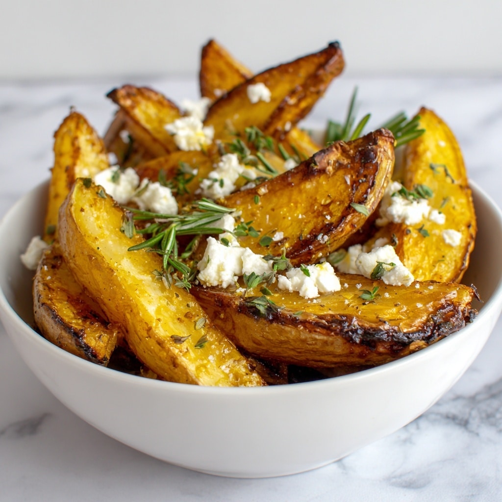 Baked Feta Potatoes Recipe - Recipe Image