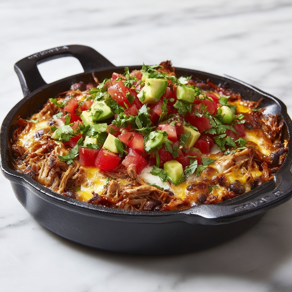 Cheesy Chicken Burrito Skillet Recipe - Recipe Image