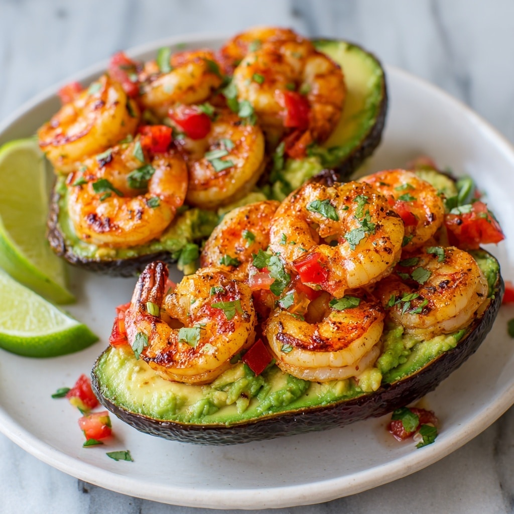 Shrimp Stuffed Avocados Recipe - Recipe Image