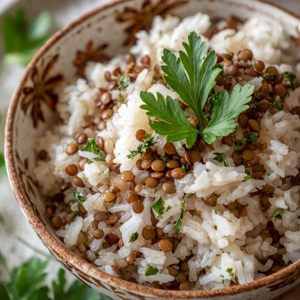 Lebanese Lentils & Rice (Mujaddara) Recipe - Recipe Image