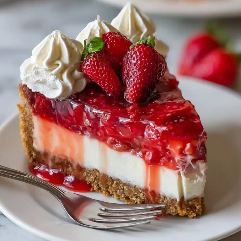 Strawberry Swirl Cheesecake Recipe