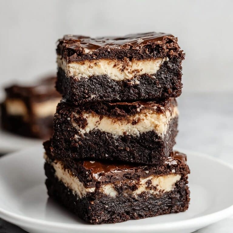 Caramel Cheesecake Nutella Brownies Recipe