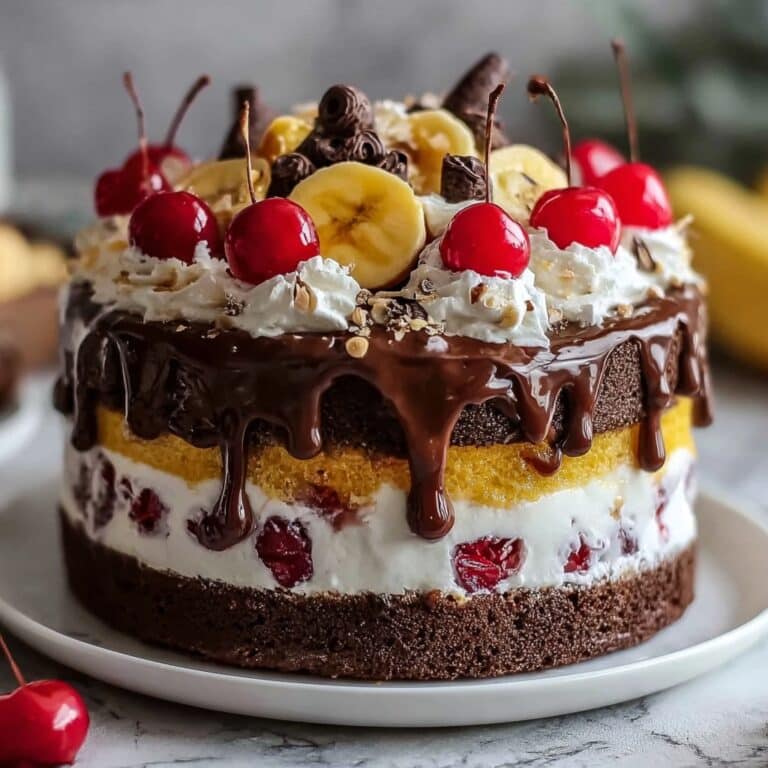 Banana Split Cake Recipe
