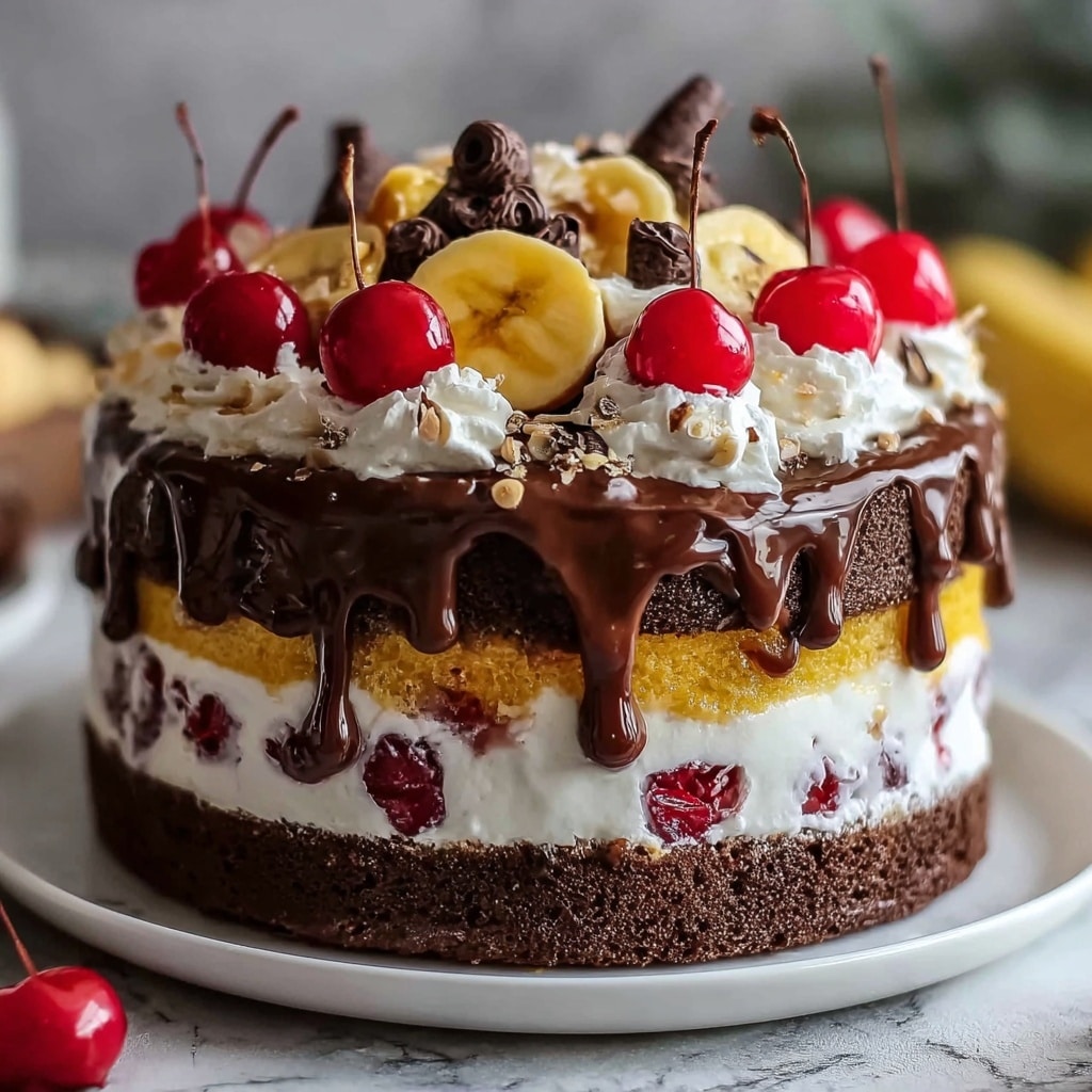 Banana Split Cake Recipe