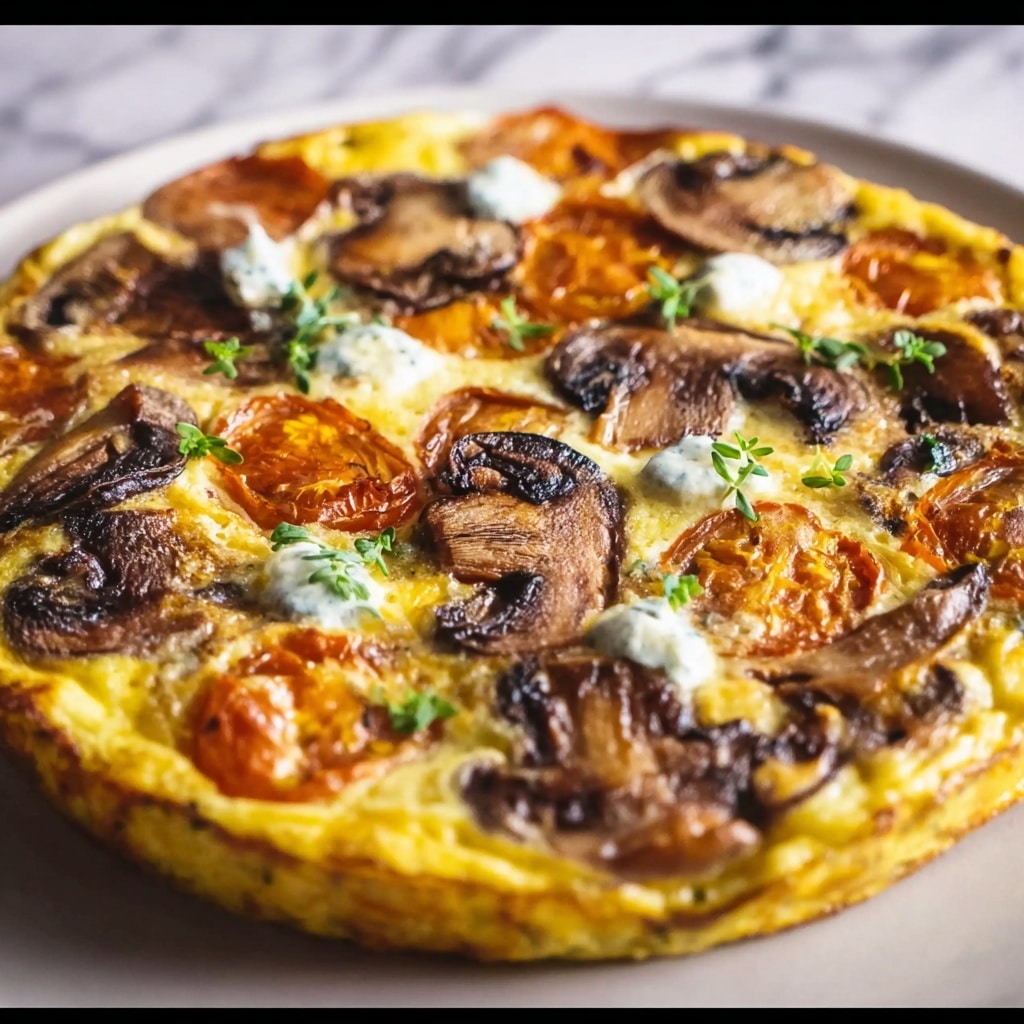 Mushroom Frittata Recipe