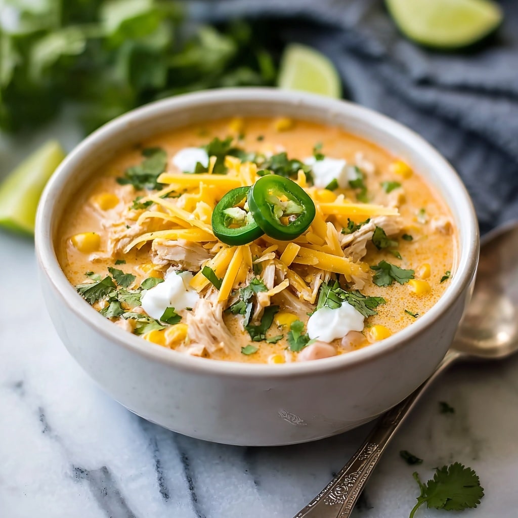 Creamy White Chicken Chili Recipe