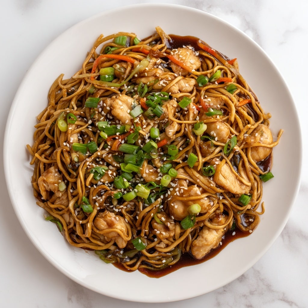 Easy Chicken Lo Mein Recipe - Recipe Image