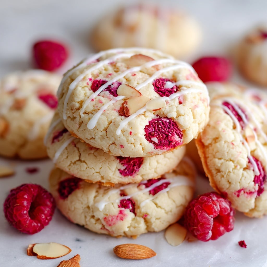 Raspberry Almond Cookies Recipe - Recipe Image