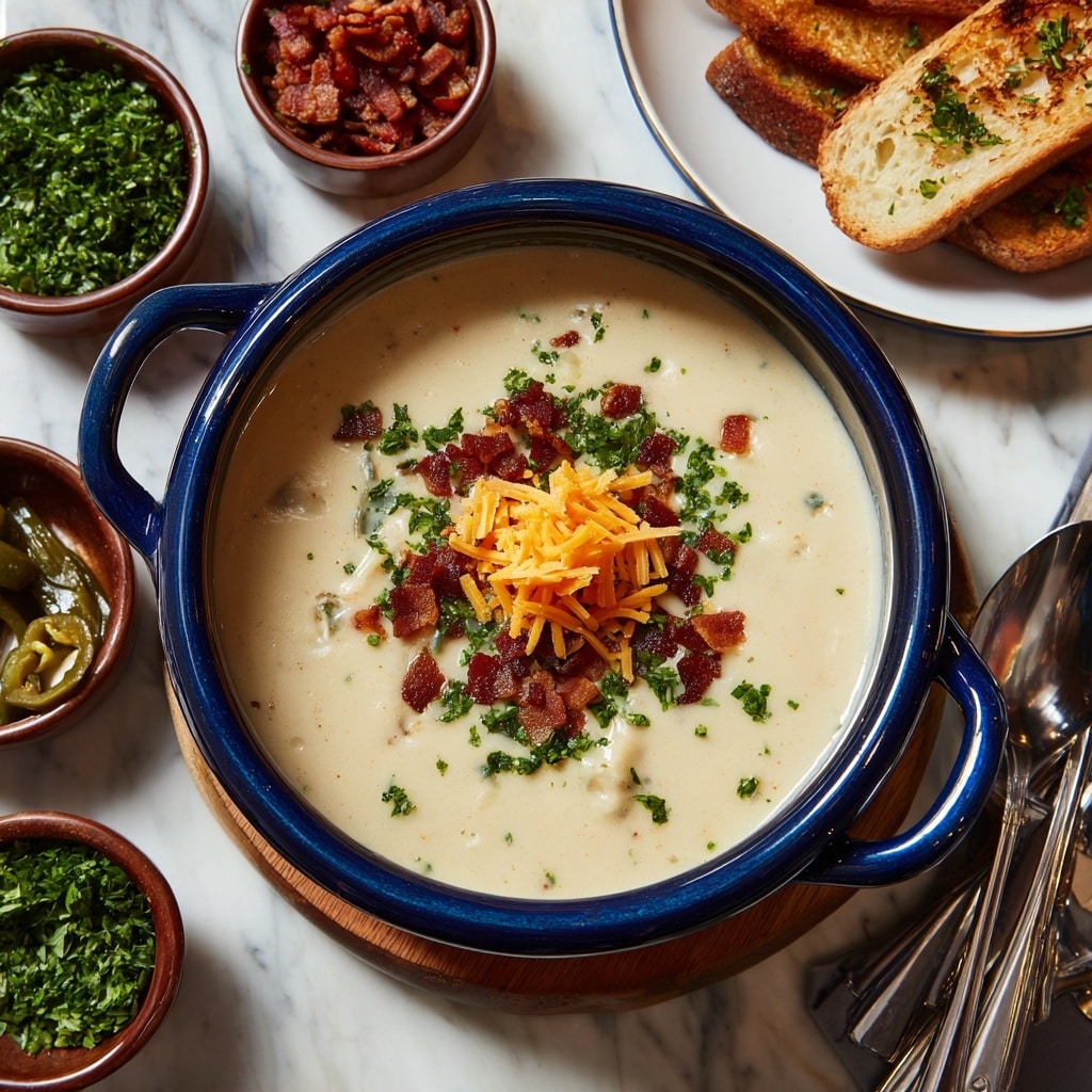 Spicy Jalapeño Popper Soup Recipe - Recipe Image