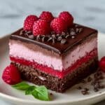 Heavenly Raspberry Chocolate Mousse Cake Recipe