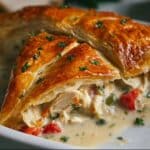Chicken Pot Pie Crescent Braid Recipe