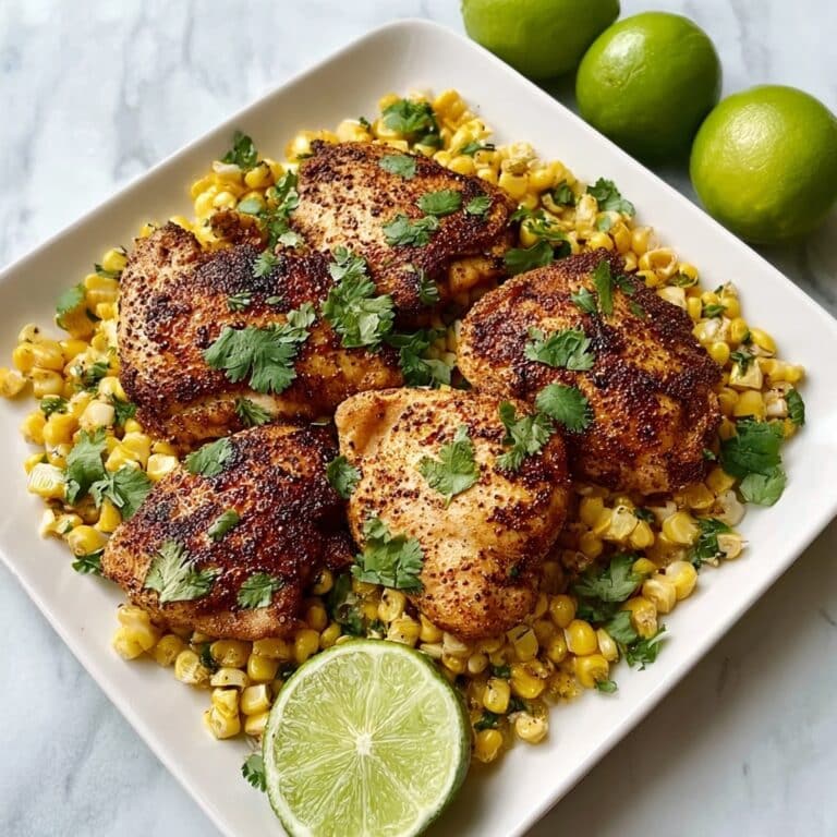 Cilantro-Lime Chicken with Fresh Corn Salsa Recipe