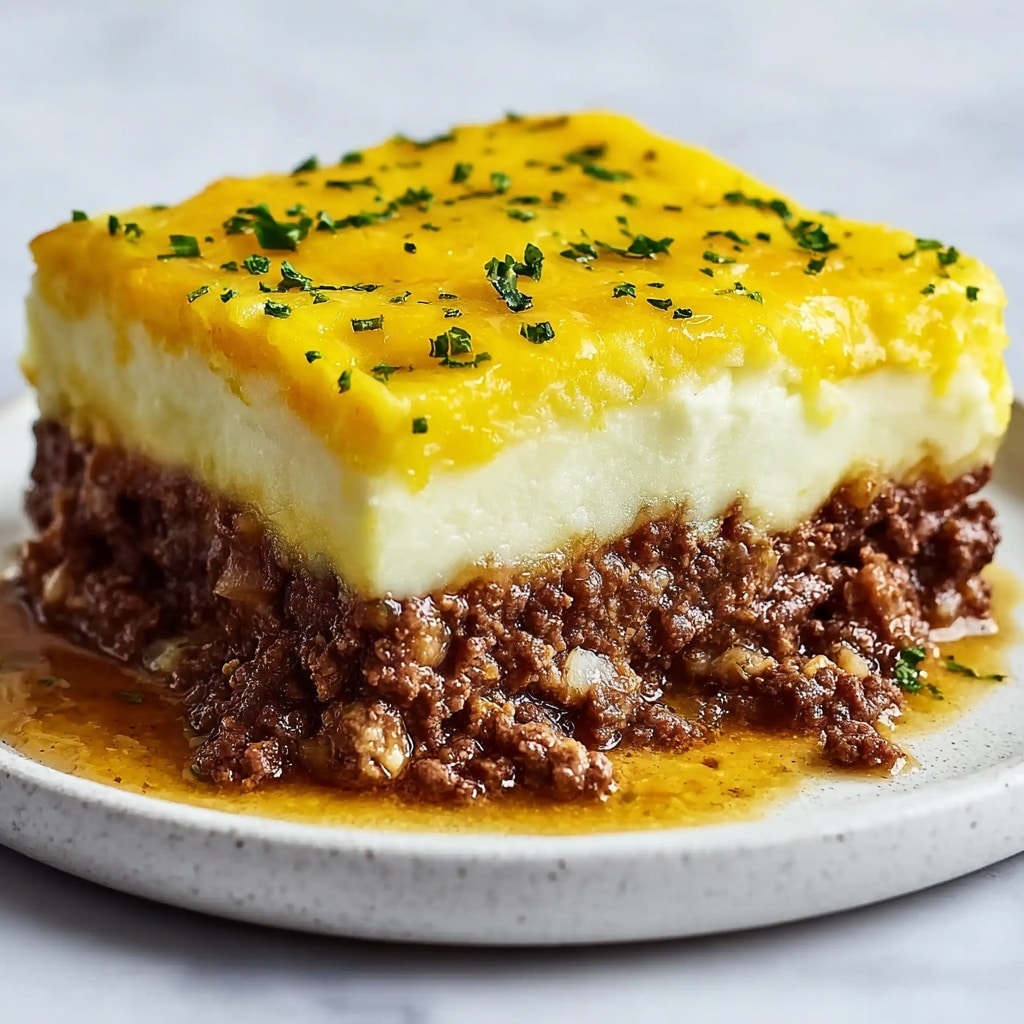 Meatloaf with Cheddar Mashed Potatoes Recipe