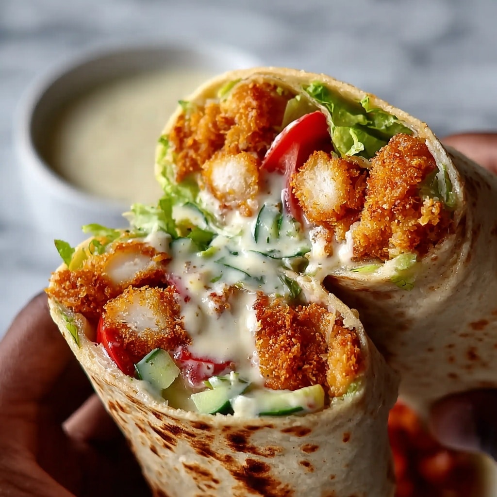 Crispy Chicken Twister Wrap Recipe