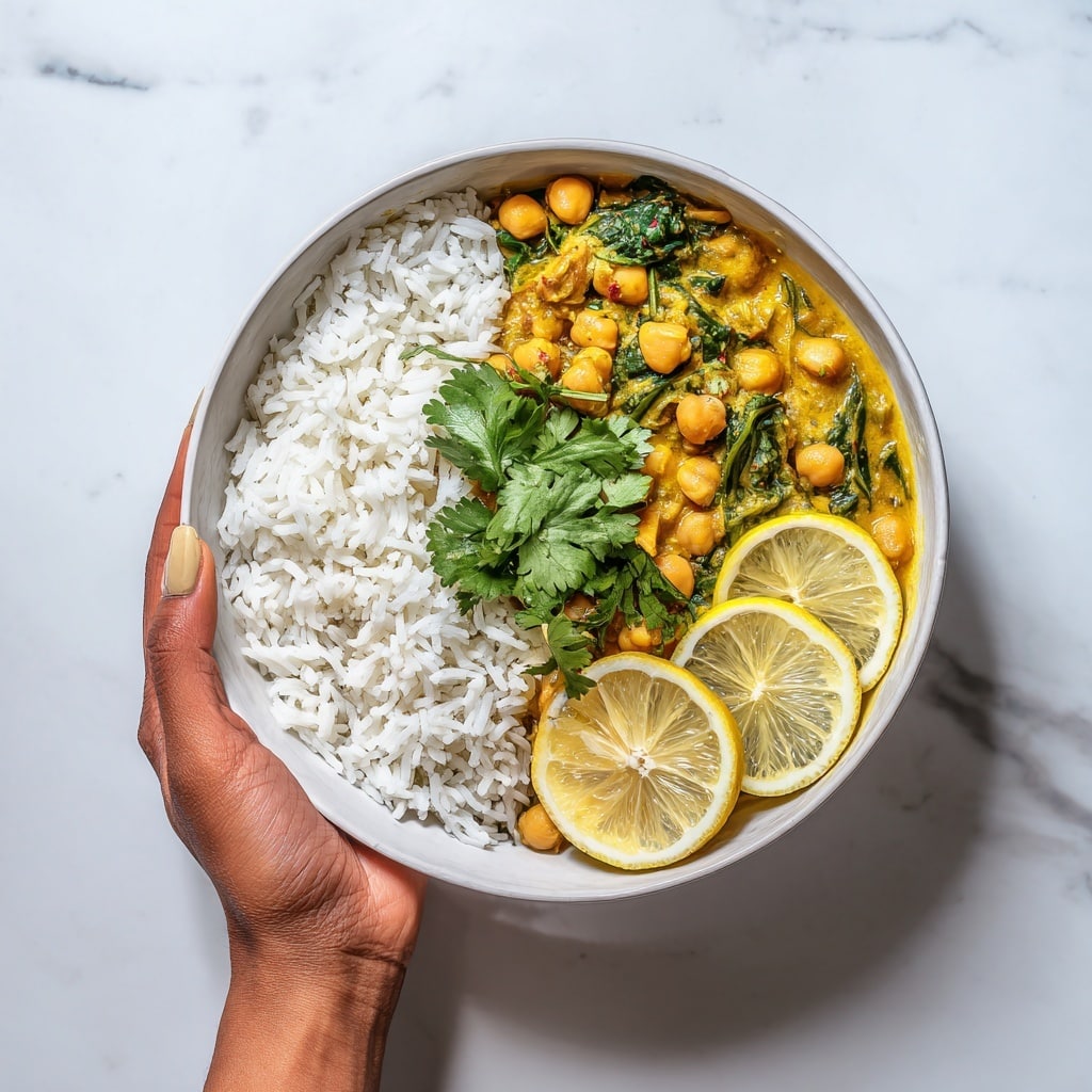 Chickpea Curry – Vegan Recipe - Recipe Image