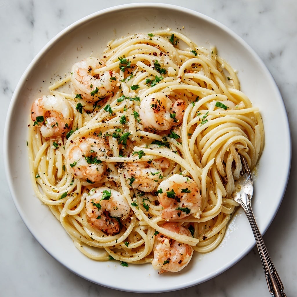 Shrimp Scampi with Pasta Recipe - Recipe Image