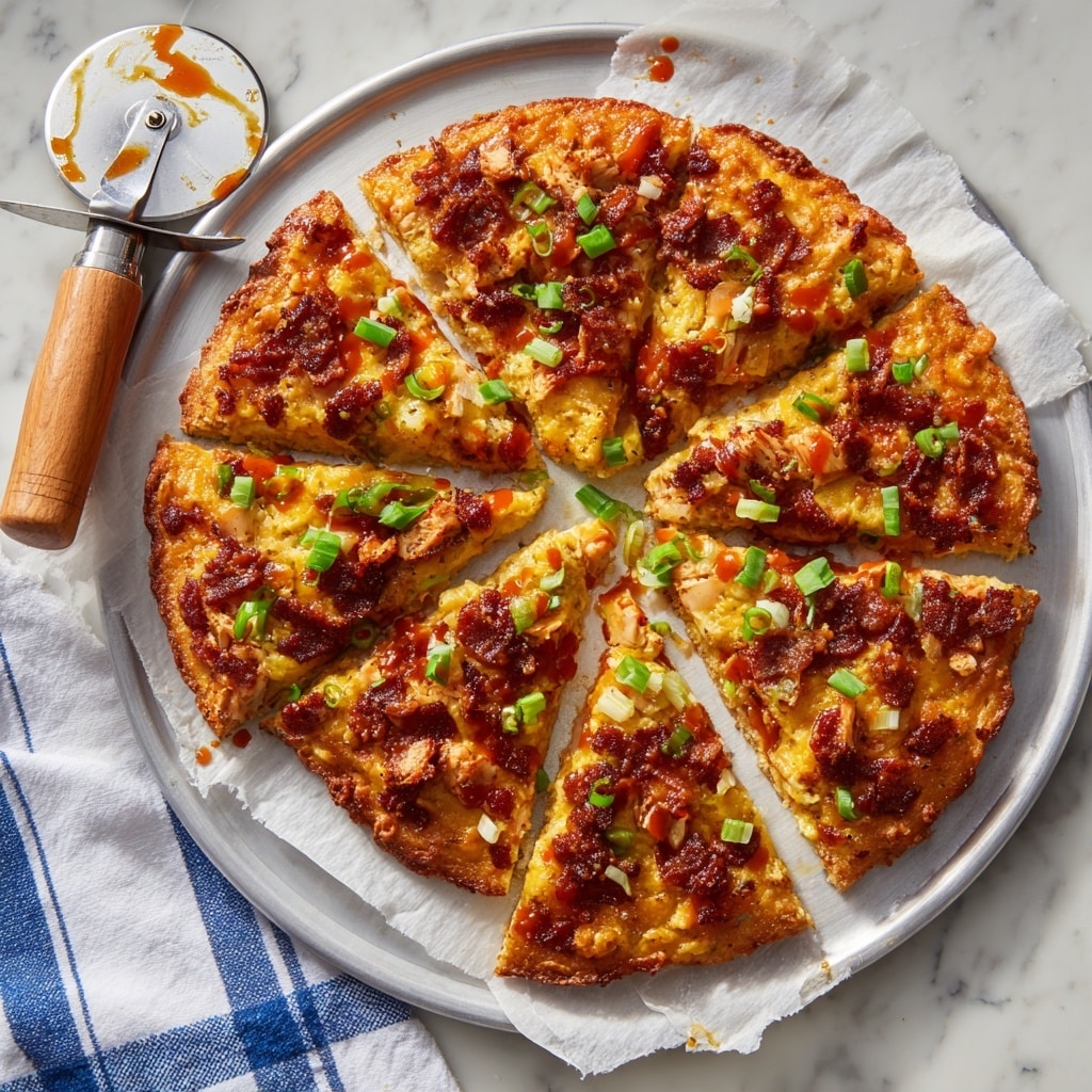 Buffalo Wing Chicken Pizza Recipe - Recipe Image