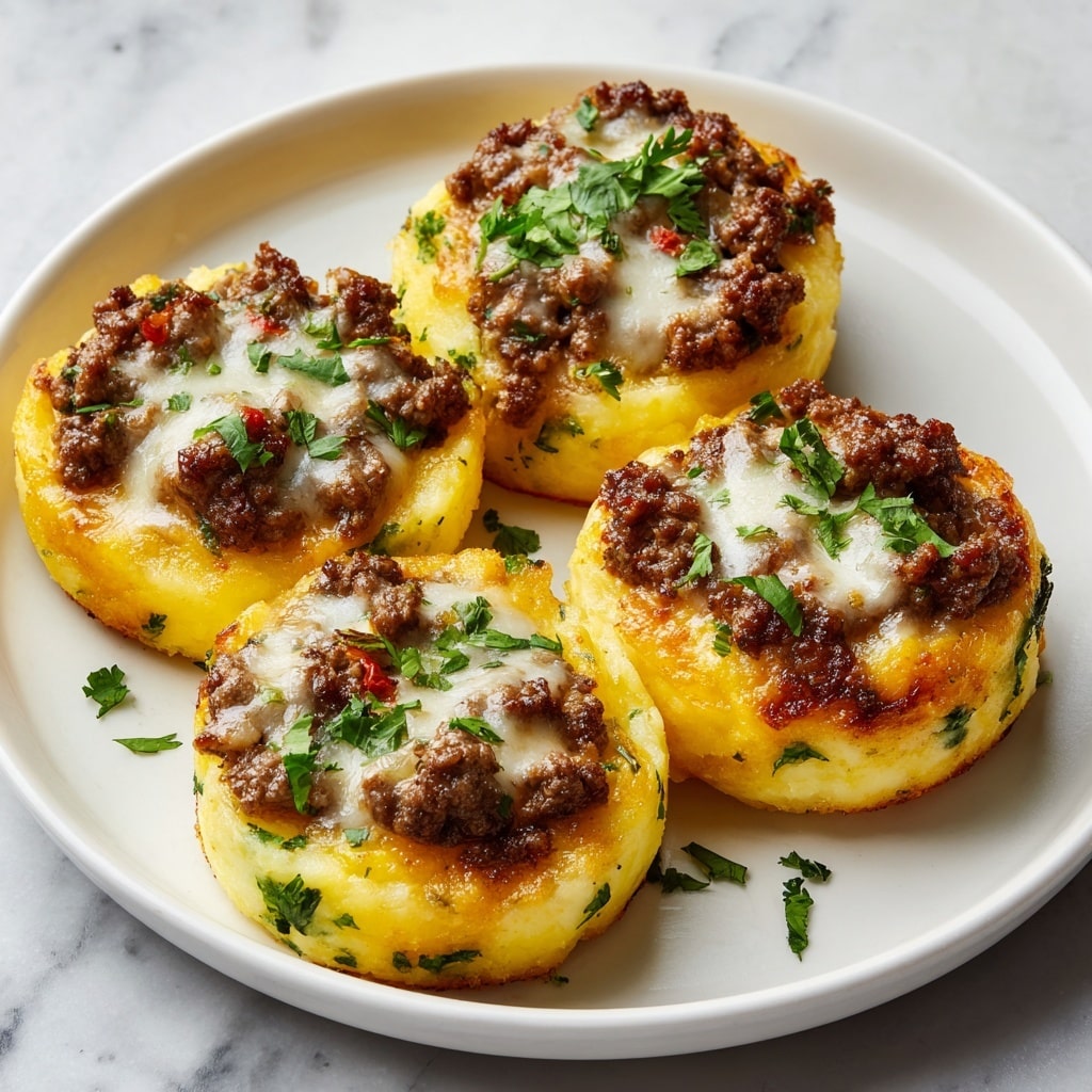 Stuffed Mashed Potato Nests Recipe - Recipe Image