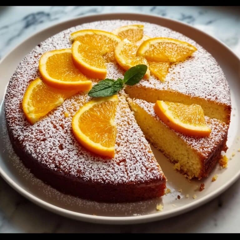 Orange Cardamom Olive Oil Cake Recipe