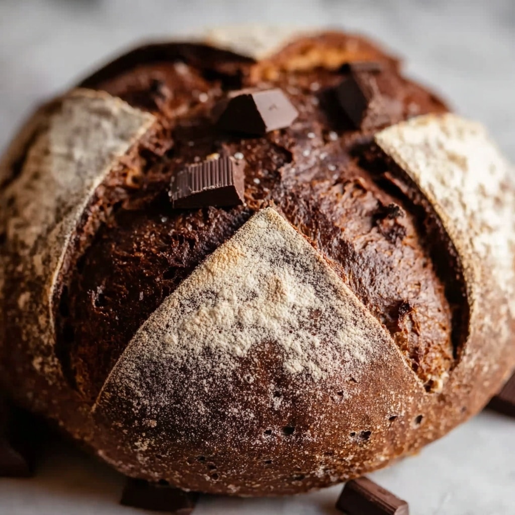 Double Chocolate Sourdough Bread Recipe