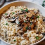 Creamy Mushroom Rice Recipe