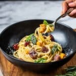 Roasted Butternut Squash and Sage Pasta Recipe
