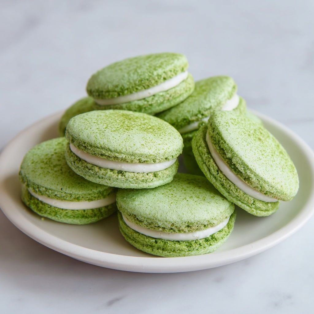 Matcha Sablé Cookies Recipe - Recipe Image