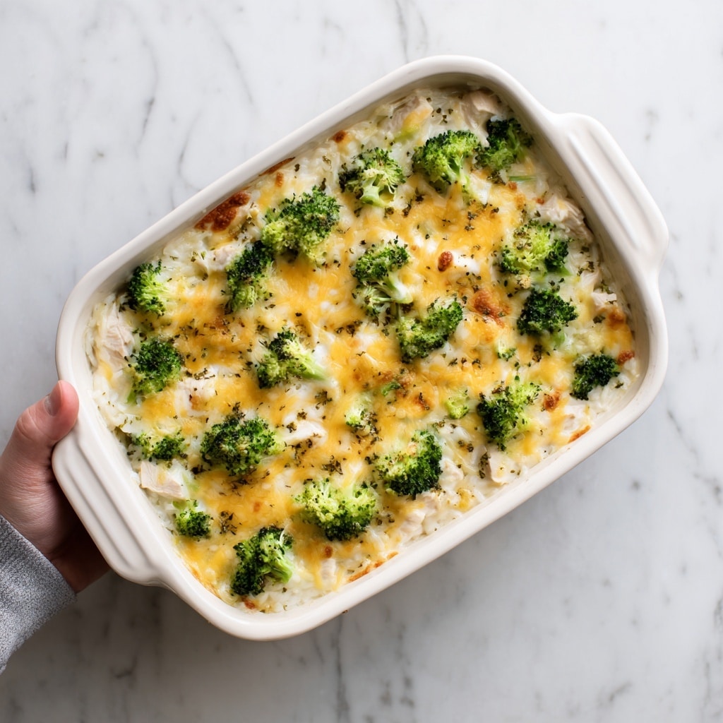 Cheesy Broccoli Rice Casserole Recipe - Recipe Image