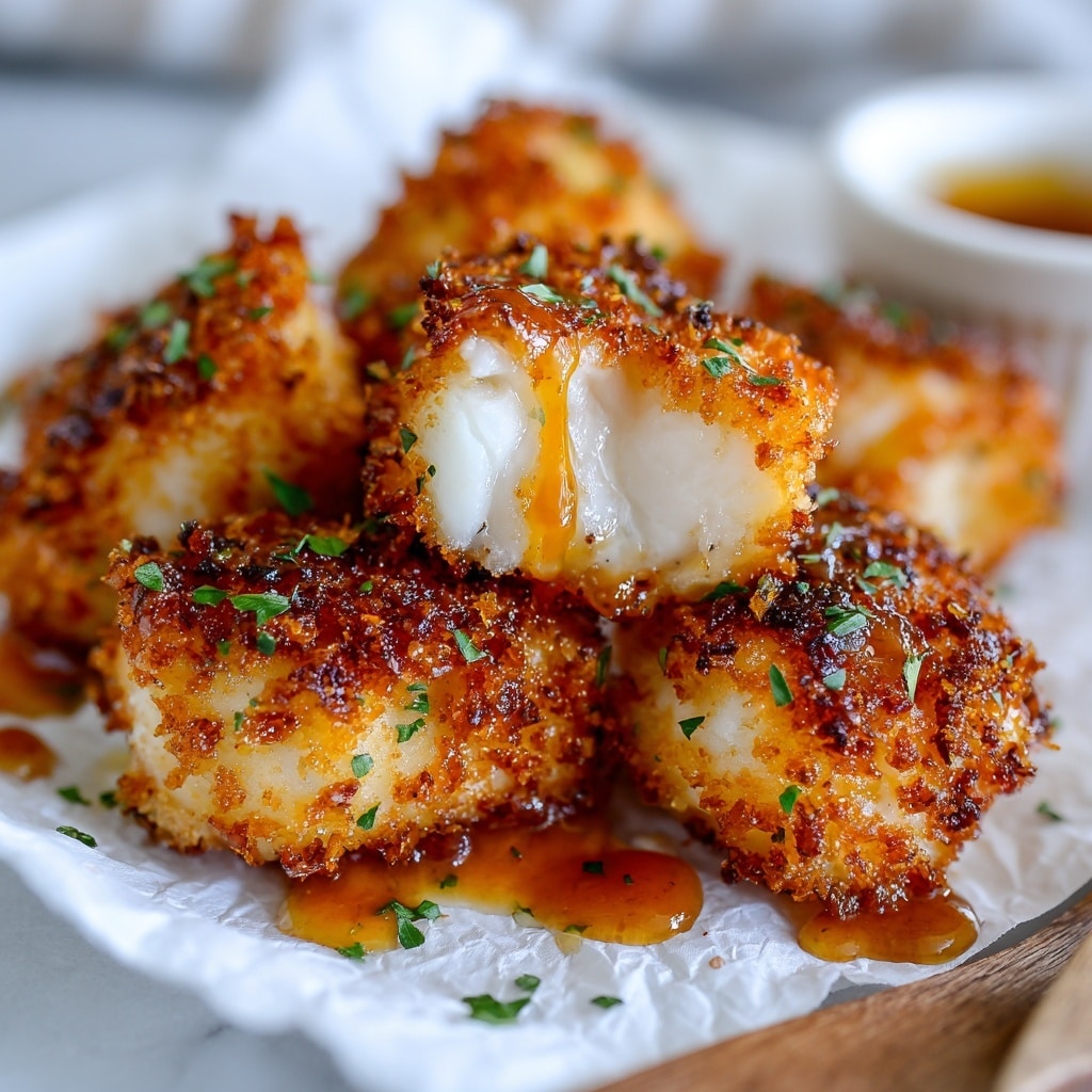 Baked Crunchy Hot Honey Chicken Recipe - Recipe Image