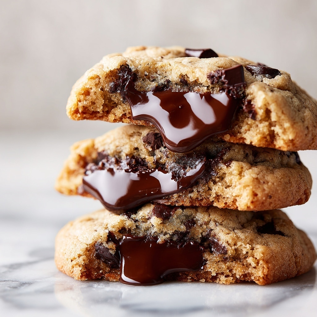Nutella-Stuffed Chocolate Chip Cookies Recipe - Recipe Image