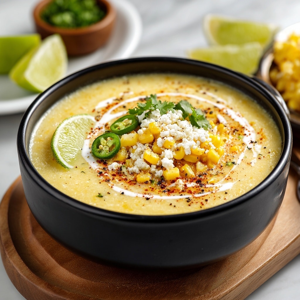Mexican Street Corn Soup Recipe - Recipe Image