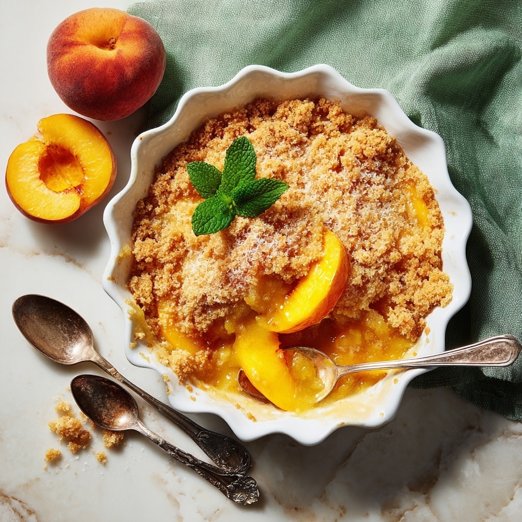 Southern Peach Cobbler Recipe - Recipe Image