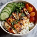 Grilled Chicken Rice Bowl Recipe
