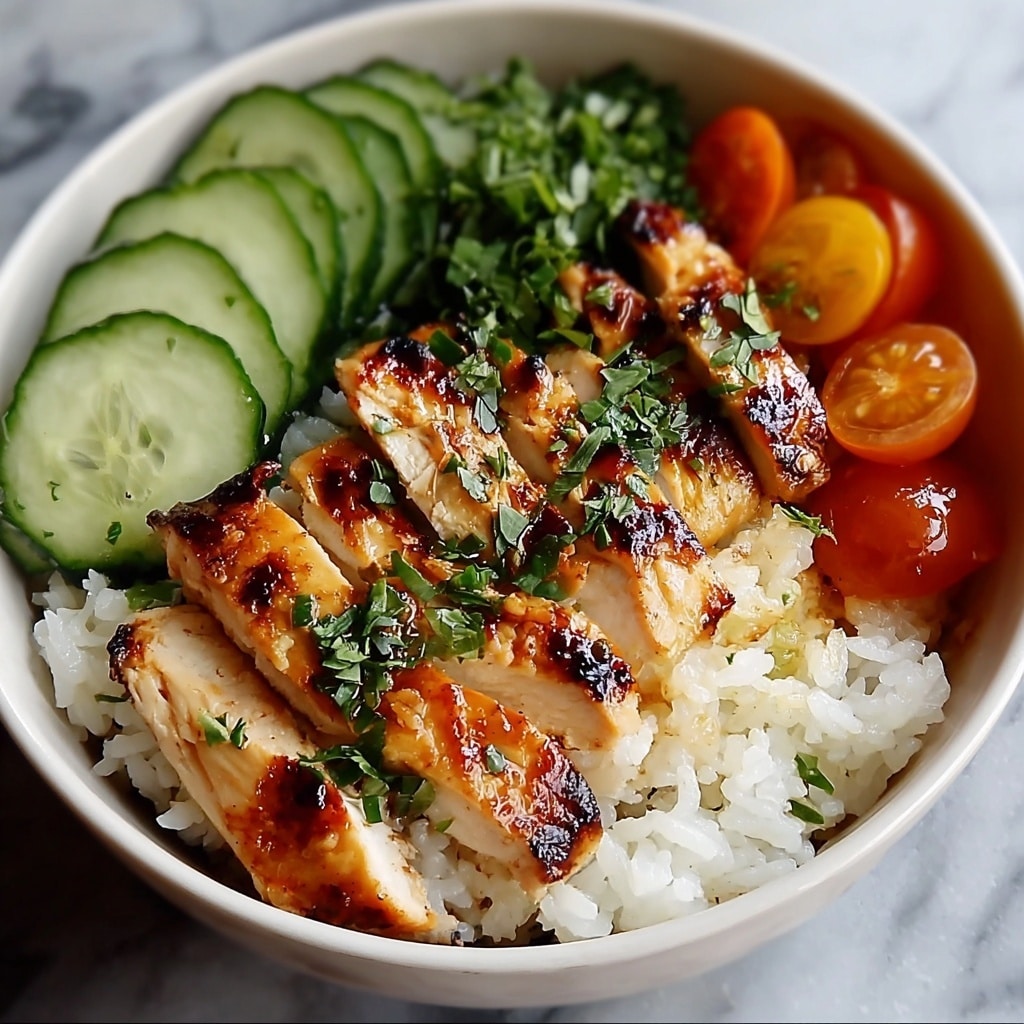 Grilled Chicken Rice Bowl Recipe
