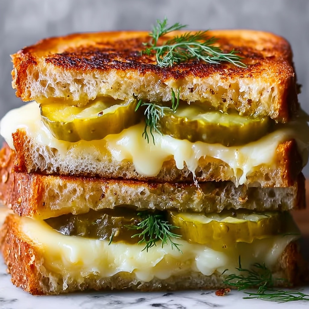Dill Pickle Grilled Cheese Recipe