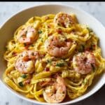 Creamy Jamaican Shrimp Pasta Recipe