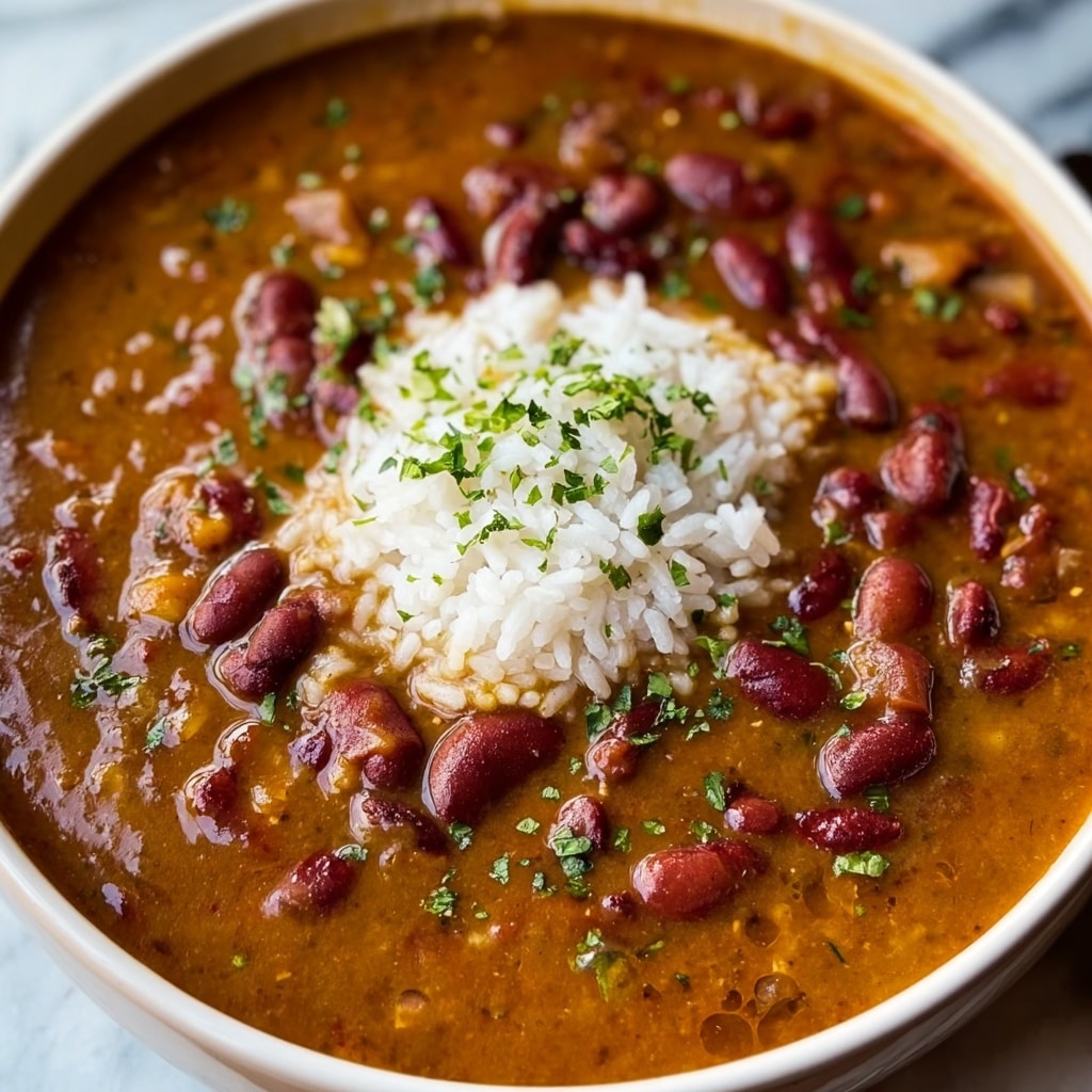 Louisiana Red Beans and Rice Recipe