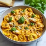 Creamy Spinach Tortellini Chicken Casserole Recipe