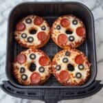 Air Fryer Pizza Bagels Recipe