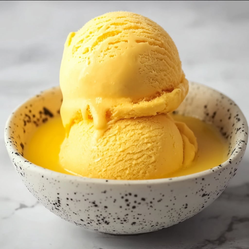 Creamy Mango Ice Cream Recipe