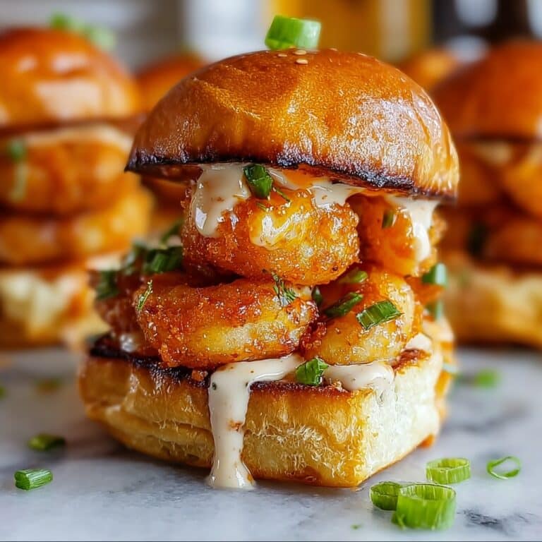 Buffalo Blue Crispy Tot Slider Sandwiches Recipe