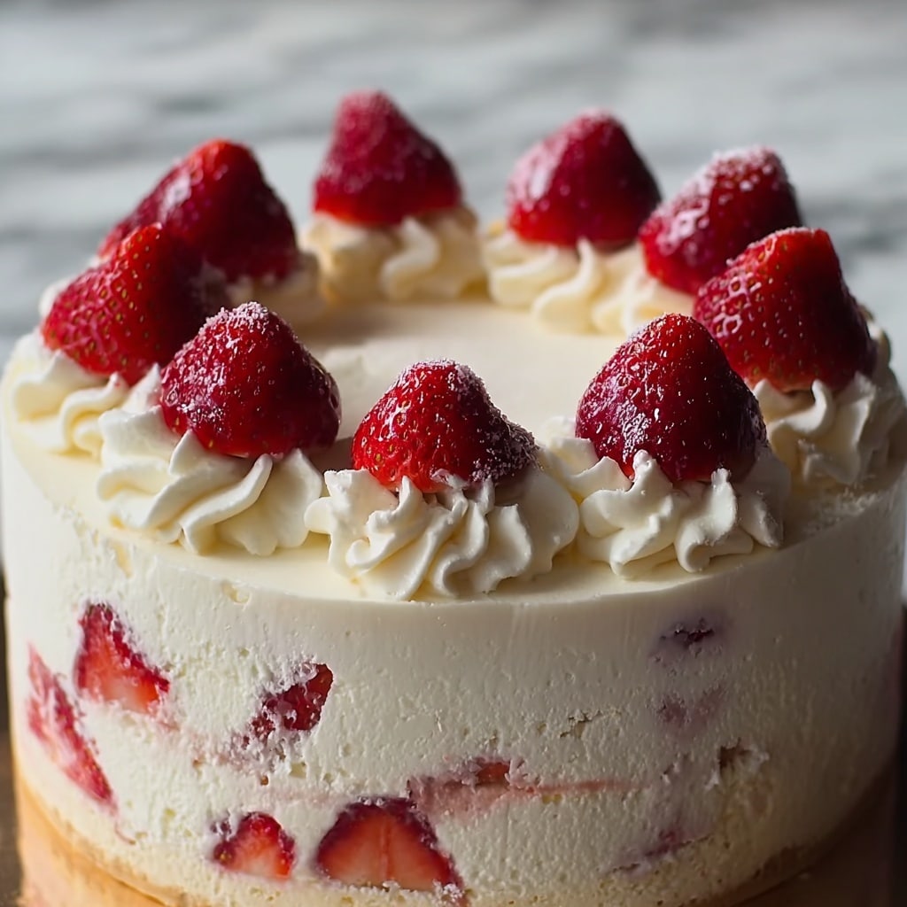 Strawberry Cheesecake Pound Cake Recipe