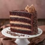 Decadent Chocolate Cake with Rich Chocolate Buttercream and Elegant Decorations Recipe