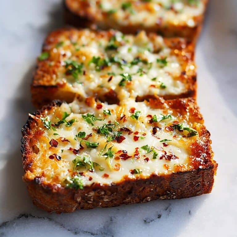 Chili Crunch Garlic Bread Recipe