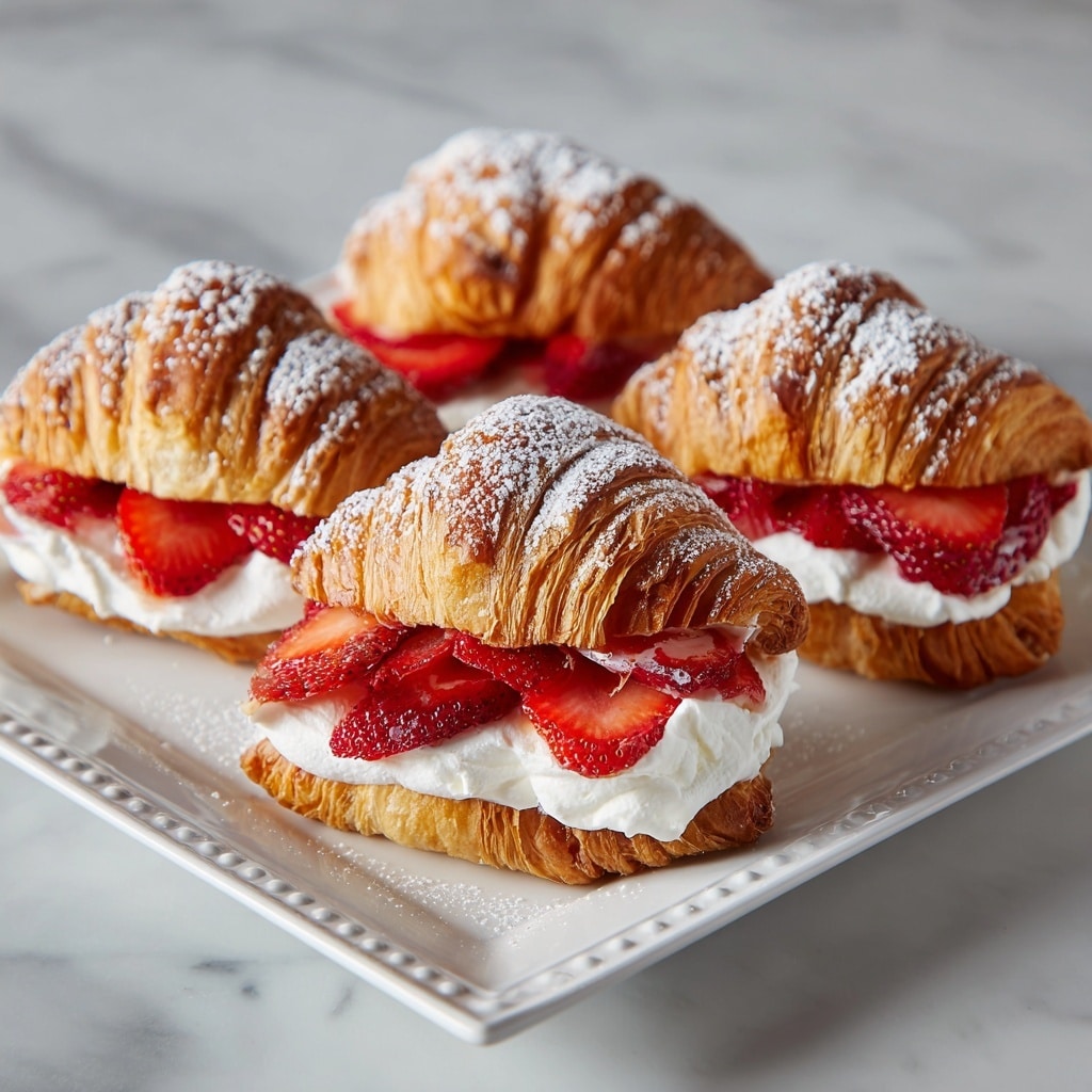 Berries and Cream Croissants Recipe - Recipe Image