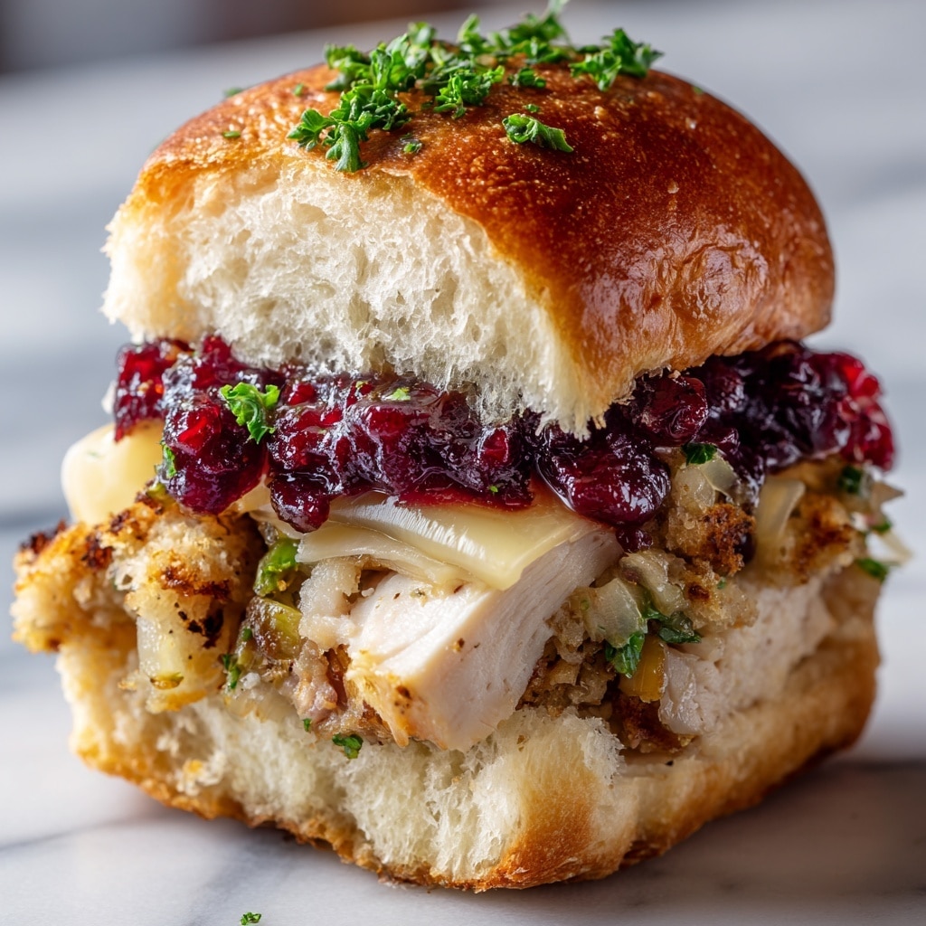 Thanksgiving Turkey Sliders Recipe - Recipe Image