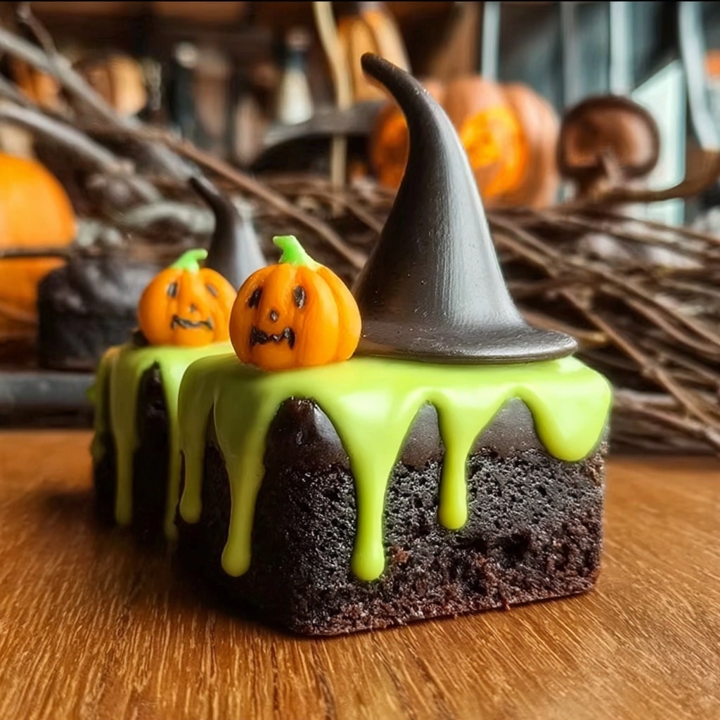 Melting Witch Poke Cake Recipe